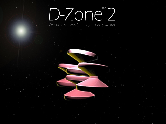 The D-Zone II title screen